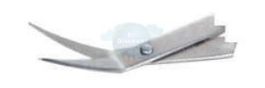 Ножницы Featherlite Design, изогнутый, 15 см, угол 30°